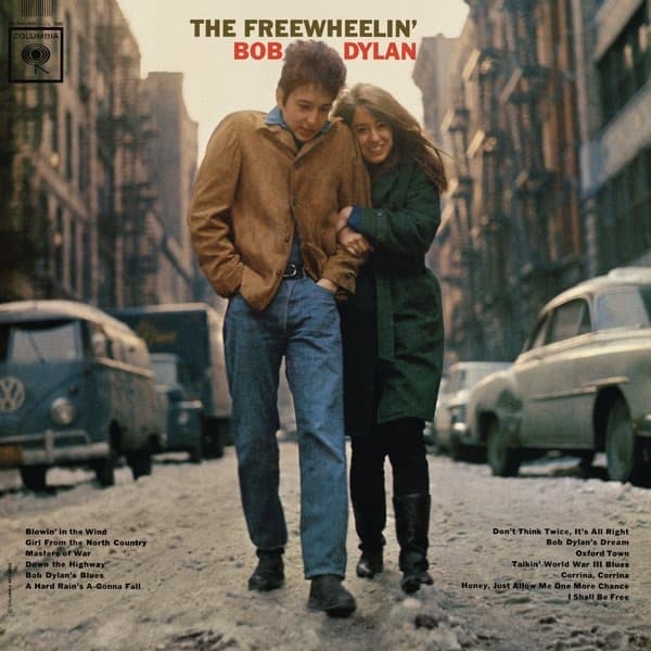 The Freewheelin' Bob Dylan by Bob Dylan, album cover