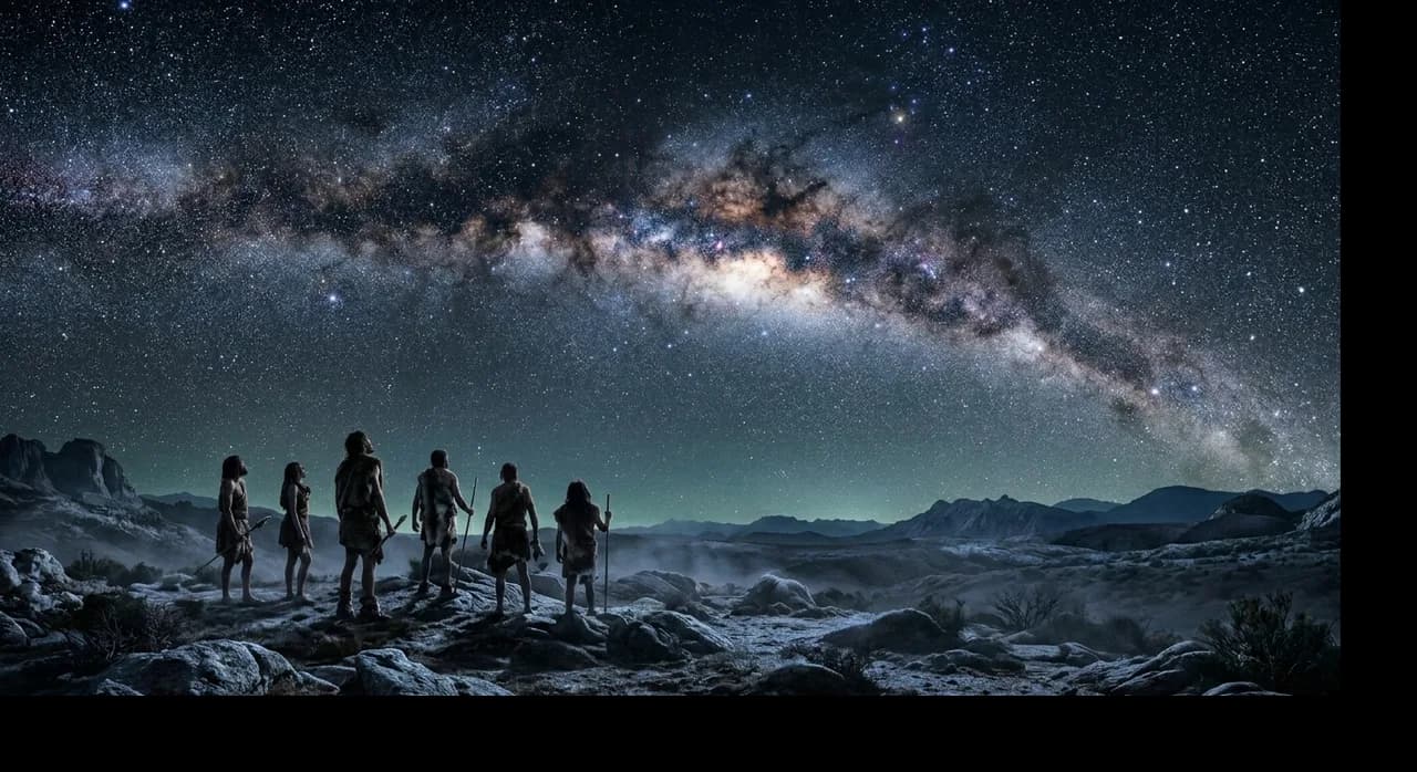 Long before the first written word, humans gazed upward.