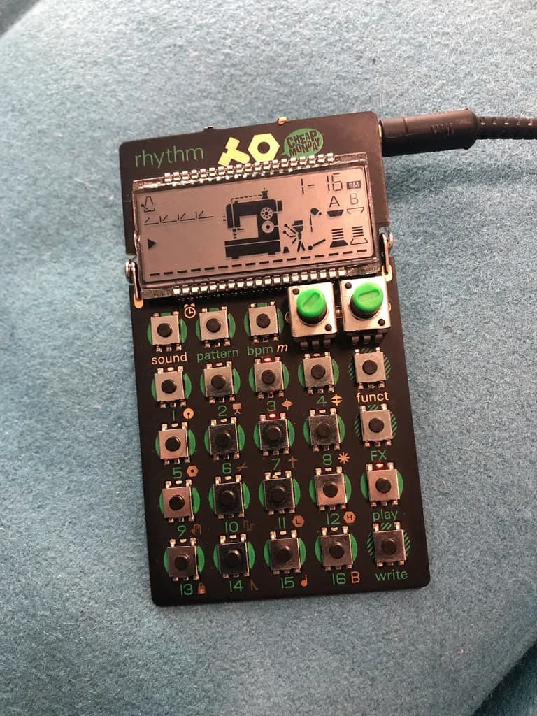 Pocket Operator drum-machine