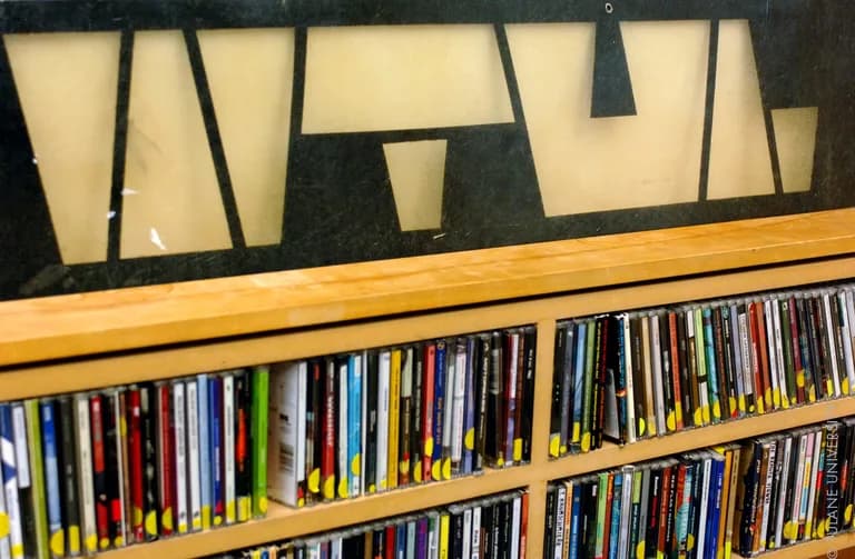 WTUL CD rack