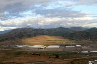 EFF photograph of NSA's Utah Data Center