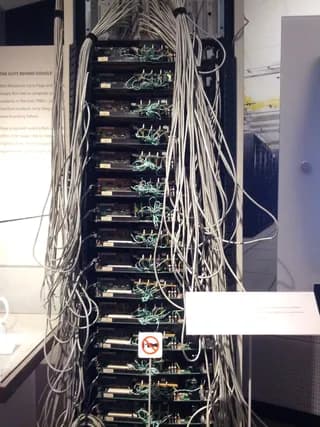 Google's First Server Rack