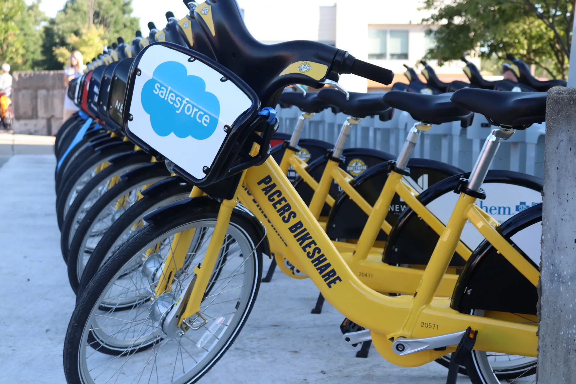 Indiana Pacers Bikeshare Station Indianapolis